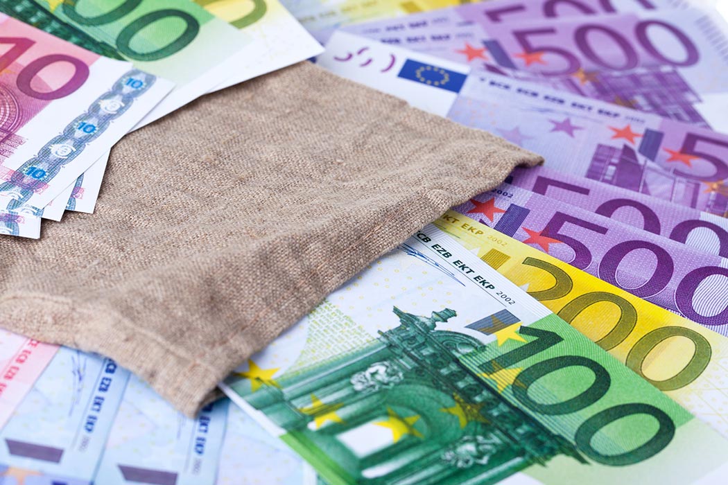 Große Euro Scheine